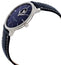 Frederique Constant Slimline Heart Beat Automatic Blue Dial Blue Leather Strap Mens Watch FC - 312N4S6 - WAB - Shipping Dept.