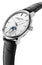 Frederique Constant Slimline Moonphase Automatic Stainless Steel Silver Dial Black Leather Strap Date Mens Watch FC - 705S4S6 - WAB - Shipping Dept.