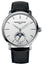 Frederique Constant Slimline Moonphase Automatic Stainless Steel Silver Dial Black Leather Strap Date Mens Watch FC - 705S4S6 - WAB - Shipping Dept.