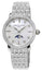 Frederique Constant Slimline Moonphase Stainless Steel Mother - of - Pearl Dial Diamonds Quartz Womens Watch FC - 206MPWD1SD6B - WAB - Shipping Dept.