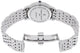 Frederique Constant Slimline Moonphase Stainless Steel Mother - of - Pearl Dial Diamonds Quartz Womens Watch FC - 206MPWD1SD6B - WAB - Shipping Dept.