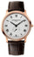 Frederique Constant Slimline Small Seconds Rose Gold - Plated Silver Dial Brown Leather Strap Quartz Mens Watch FC - 235M4S4 - WAB - Shipping Dept.