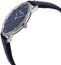 Frederique Constant Slimline Stainless Steel Mens Strap Watch Navy Dial FC - 200RN5S36 - WAB - Shipping Dept.