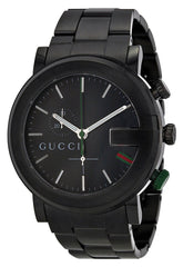 GUCCI クロノグラフ ブラック デニム gucci-g-chrono-chronograph-
