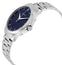 Gucci G - Timeless Stainless Steel Blue Dial Date Quartz Mens Watch YA126440 - Watches & Beyond