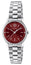 Gucci G - Timeless Stainless Steel Burgundy Dial Diamonds Quartz Womens Watch YA1265069 - Watches & Beyond