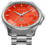 Gucci G - Timeless Stainless Steel Orange Dial Quartz Mens Watch YA126370 - WAB - Shipping Dept.