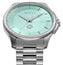 Gucci G - Timeless Stainless Steel Turquoise Blue Dial Quartz Mens Watch YA126372 - Watches & Beyond