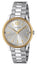 Gucci G - Timeless Stainless Steel & Yellow Gold PVD Silver Dial Date Quartz Unisex Watch YA1264233 - Watches & Beyond