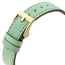 Gucci G - Timeless Yellow Gold PVD Silver Dial Green Leather Strap Quartz Womens Watch YA1265040 - WAB - Shipping Dept.