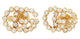 Gucci GG Running 18K Yellow Gold Stud Earrings with Diamond G's YBD48167600100U - Watches & Beyond