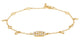 Gucci Interlocking G 18K Yellow Gold Diamond Bracelet YBA729403002016 - Watches & Beyond
