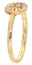 Gucci Interlocking G 18K Yellow Gold Ring with Diamonds Size 6 YBC729412002012 - Watches & Beyond