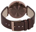 Gucci Interlocking XL Brown PVD Brown Dial Brown Leather Strap Quartz Mens Watch YA133214 - Watches & Beyond