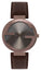 Gucci Interlocking XL Brown PVD Brown Dial Brown Leather Strap Quartz Mens Watch YA133214 - Watches & Beyond