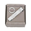 Gucci U - Play Kit 129 Medium White Leather Watch Strap and Matching White Steel Bezel YFA50005 - WAB - Shipping Dept.