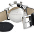 Hamilton American Classic Intra - Matic Manual Wind Chronograph H Black Dial Black Leather Strap Mens Watch H38429730 - Watches & Beyond