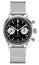 Hamilton American Classic Intra - Matic Manual Wind Chronograph H Stainless Steel Mesh Black Dial Mens Watch H38429130 - Watches & Beyond