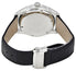 Hamilton Jazzmaster Stainless Steel Silver Dial Black Leather Strap Date Quartz Mens Watch H32451751 - Watches & Beyond