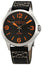 Hamilton Khaki Aviation Air Race Automatic Black and Orange Dial Date Black Leather Men’s Strap Watch H76535731 - WAB - Shipping Dept.