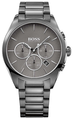 Hugo Boss Onyx Chronograph Gray Dial Date Mens Watch 1513364 - WAB - Shipping Dept.