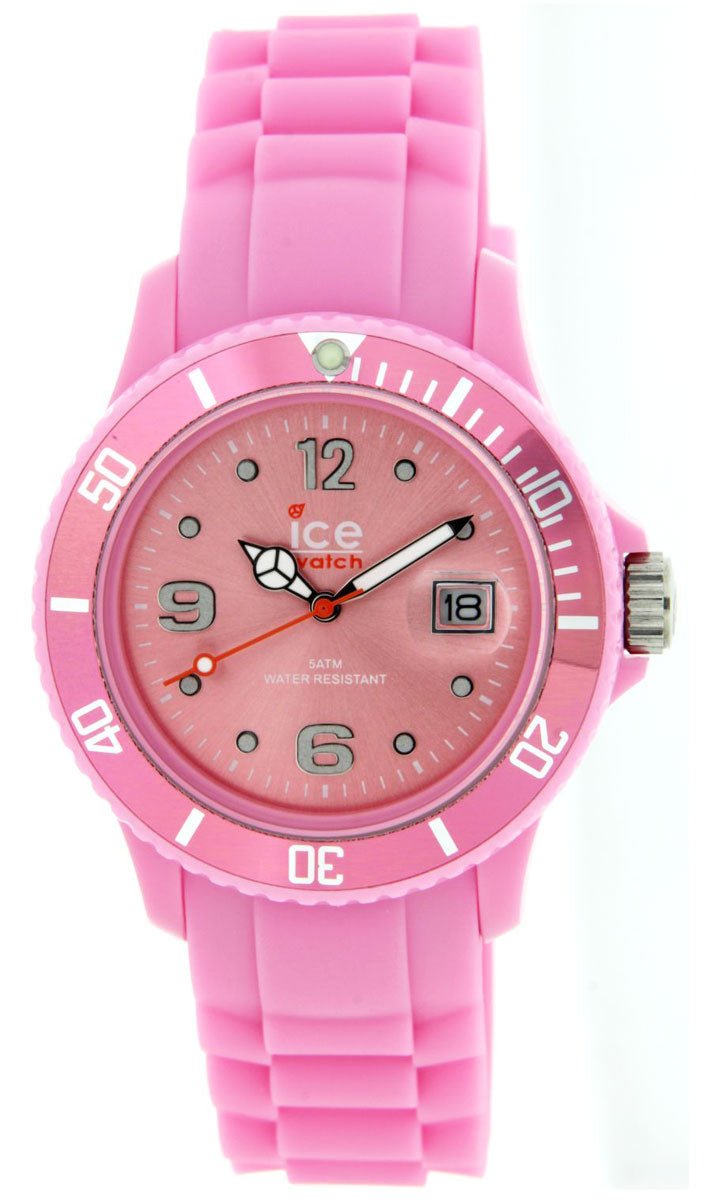 Ice - Watch Ice - Forever Sili Collection Pink Polyamide & Silicone Unisex Watch Date SI.PK.U.S.09 - Watches & Beyond