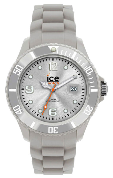 Ice - Watch Ice - Forever Sili Collection Silver/Grey Polyamide & Silicone Unisex Watch Date SI.SR.U.S.09 - Watches & Beyond