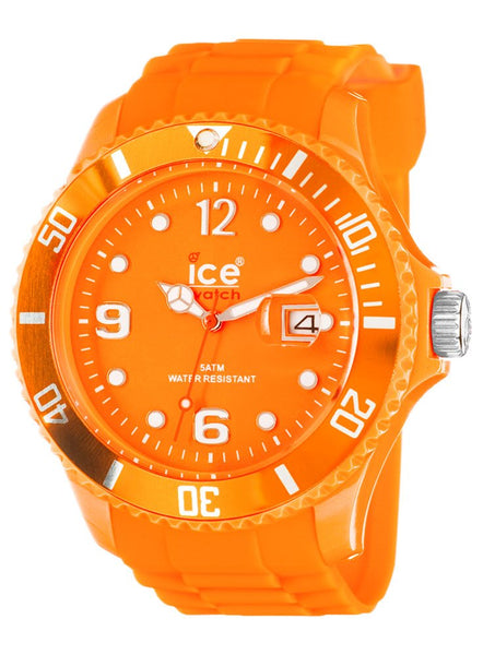 Ice - Watch Ice - Summer Sili Collection Polyamide and Silicone Orange Mens Watch SS.FO.B.S.11 - WAB - Shipping Dept.