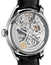 IWC Portugieser Automatic Stainless Steel Blue Dial Black Leather Strap Date Mens Watch IW500710 - WAB - Shipping Dept.