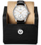 IWC Portugieser Automatic Stainless Steel Silver - Tone Dial Black Leather Strap Mens Watch IW358303 - WAB - Shipping Dept.