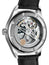 IWC Portugieser Automatic Stainless Steel Silver - Tone Dial Black Leather Strap Mens Watch IW358303 - WAB - Shipping Dept.