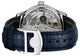 IWC Portugieser Automatic Stainless Steel Silver - Tone Dial Blue Leather Strap Date Mens Watch IW500705 - WAB - Shipping Dept.