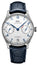 IWC Portugieser Automatic Stainless Steel Silver - Tone Dial Blue Leather Strap Date Mens Watch IW500705 - WAB - Shipping Dept.