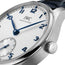 IWC Portugieser Automatic Stainless Steel Silver - Tone Dial Blue Leather Strap Mens Watch IW358304 - WAB - Shipping Dept.