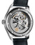 IWC Portugieser Automatic Stainless Steel Silver - Tone Dial Blue Leather Strap Mens Watch IW358304 - WAB - Shipping Dept.