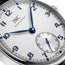 IWC Portugieser Automatic Stainless Steel Silver - Tone Dial Blue Leather Strap Mens Watch IW358304 - WAB - Shipping Dept.