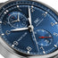 IWC Portugieser Yacht Club Automatic Flyback Chronograph Stainless Steel Blue Dial Date Mens Watch IW390701 - WAB - Shipping Dept.