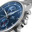 IWC Portugieser Yacht Club Automatic Flyback Chronograph Stainless Steel Blue Dial Date Mens Watch IW390701 - WAB - Shipping Dept.