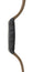 Junghans Force MEGA Solar Black Ceramic Black Dial Brown Rubber Strap Date Quartz Mens Watch 18/1001.00 - Watches & Beyond