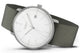 Junghans Max Bill Automatic Stainless Steel White Dial Date Green Textile Strap Mens Watch 027/4001.04 - Watches & Beyond