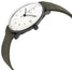 Junghans Max Bill Kleine Automatic Black PVD White Dial Date Green Textile Strap Unisex Watch 027/4005.04 - Watches & Beyond