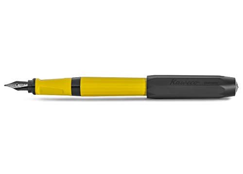 Kaweco Perkeo Indian Summer Medium Nib Yellow/Black Fountain Pen 10001313 - WAB - Shipping Dept.