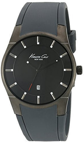 Kenneth Cole New York Men's 10027723 Slim Analog Display Quartz Grey Watch - WAB - Shipping Dept.