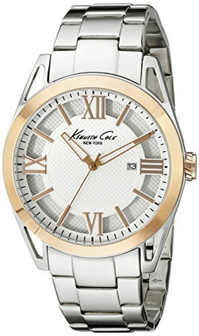 Kenneth Cole New York Men's KC9373 Classic Analog Display Quartz Silver Watch - WAB - Shipping Dept.