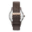 Kenneth Cole New York Men's TRANSPARENCY Stainless Steel Quartz Leather Strap, Brown, 21.4 Casual Watch (Model: KC50560003) - WAB - Shipping Dept.