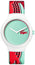 Lacoste Goa White Plastic Case 2020114 Analogue Quartz Sea Green Dial Silicone Strap Women's Watch - WAB - Shipping Dept.