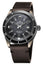 Limited Edition Edox Skydiver "Aged Steel" Automatic Stainless Steel Gray Dial Gray Leather Interchangeable Brown Leather Strap Date Divers Mens Watch 80126 - 3VIN - GDN - Watches & Beyond