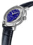 Limited Edition Frederique Constant Classic Worldtimer Manufacture Automatic Stainless Steel Blue Dial Blue Leather Strap Date Mens Watch FC-718LA4H6 - Watches & Beyond
