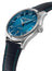 Limited Edition Frederique Constant Classics Runabout Automatic Stainless Steel Blue Dial Blue Leather Strap Date Mens Watch FC - 303RMLN5B6 - Watches & Beyond