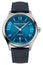 Limited Edition Frederique Constant Classics Runabout Automatic Stainless Steel Blue Dial Blue Leather Strap Date Mens Watch FC - 303RMLN5B6 - Watches & Beyond